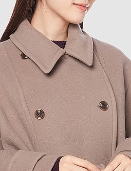 Amazon | [フレイ アイディー] スタンドカラーダブルコート